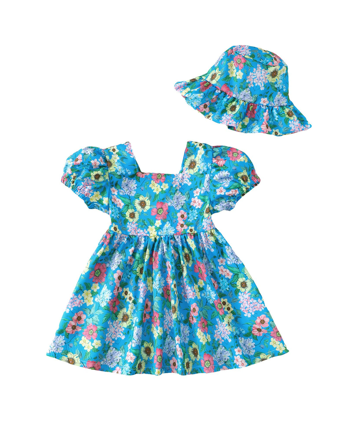 sweetabby Toddler Girl Dress Baby Clothes for Girl Summer Outfits Set 3M-4T