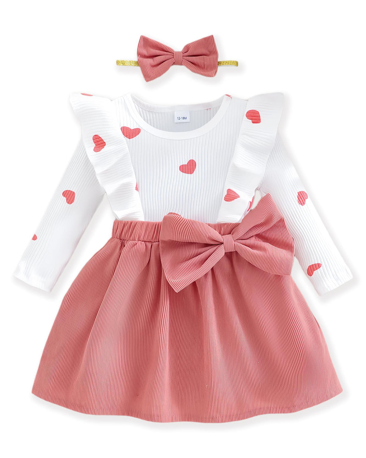 Baby Long Sleeve Fall Dress Baby Girl Clothes Ruffle Toddler Casual Dress Infant Cute Clothes Winter Outfits