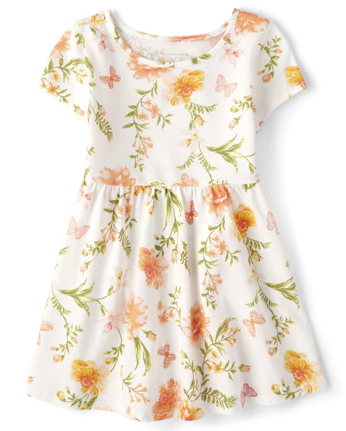 The Children's Place,and Toddler Girls Short Sleeve Fashion Dress