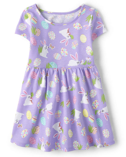 The Children's Place,and Toddler Girls Short Sleeve Fashion Dress