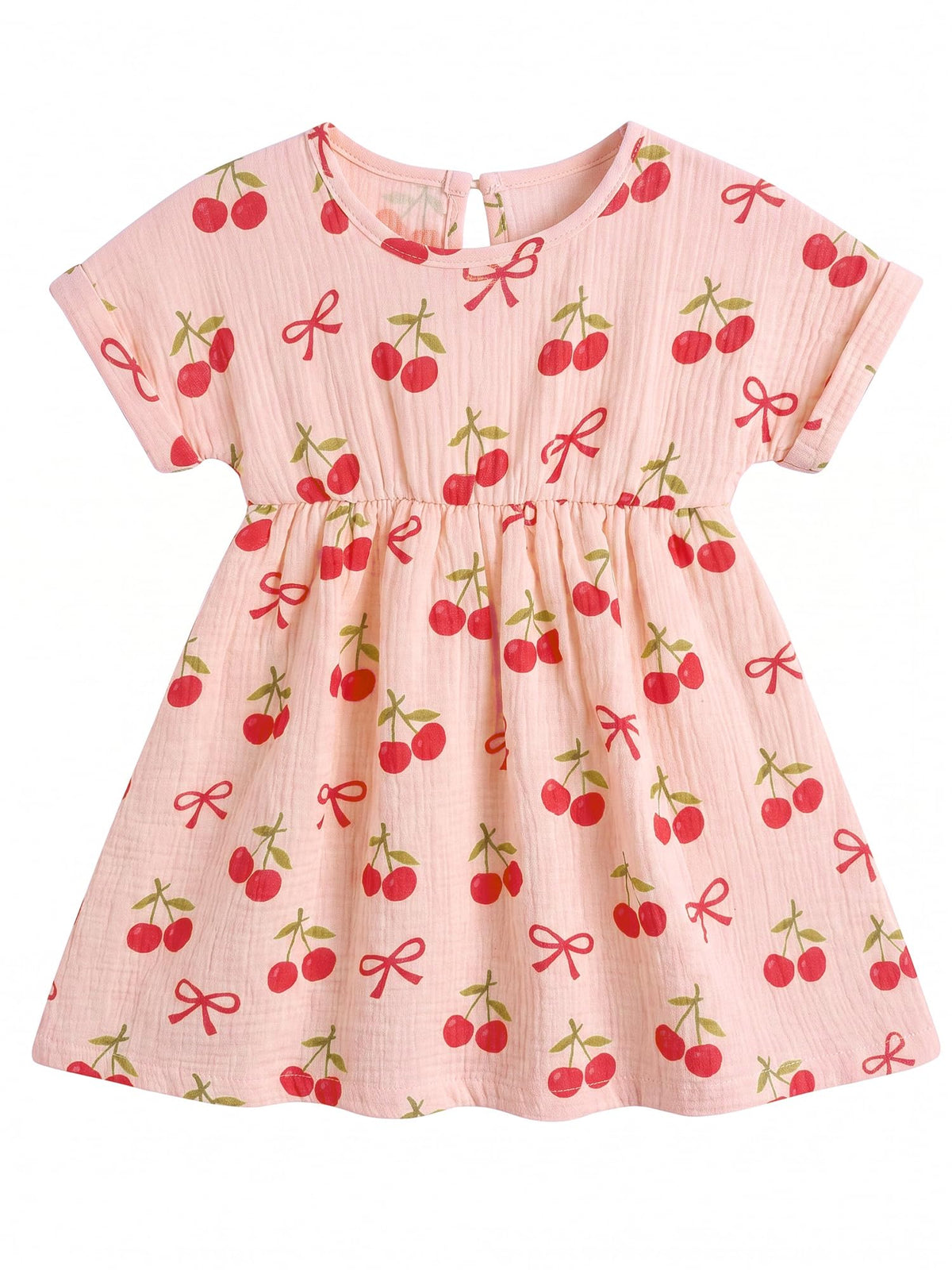 Toddler Girl Dress 100% Muslin Summer Clothes Outfit for Baby Girls 2t/3t