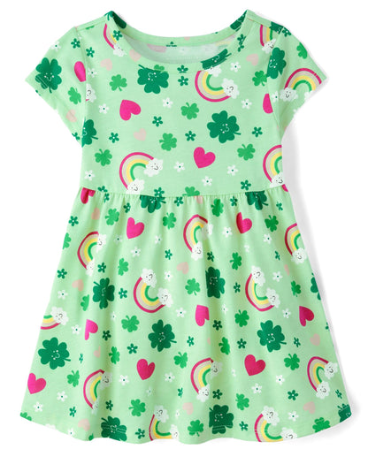 The Children's Place,and Toddler Girls Short Sleeve Fashion Dress