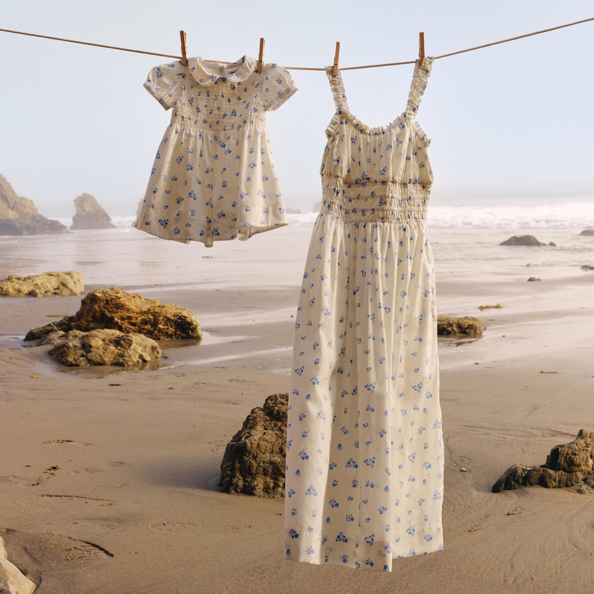 Amazon Essentials x Sofia Grainge Mommy & Me Cotton Sateen Dresses