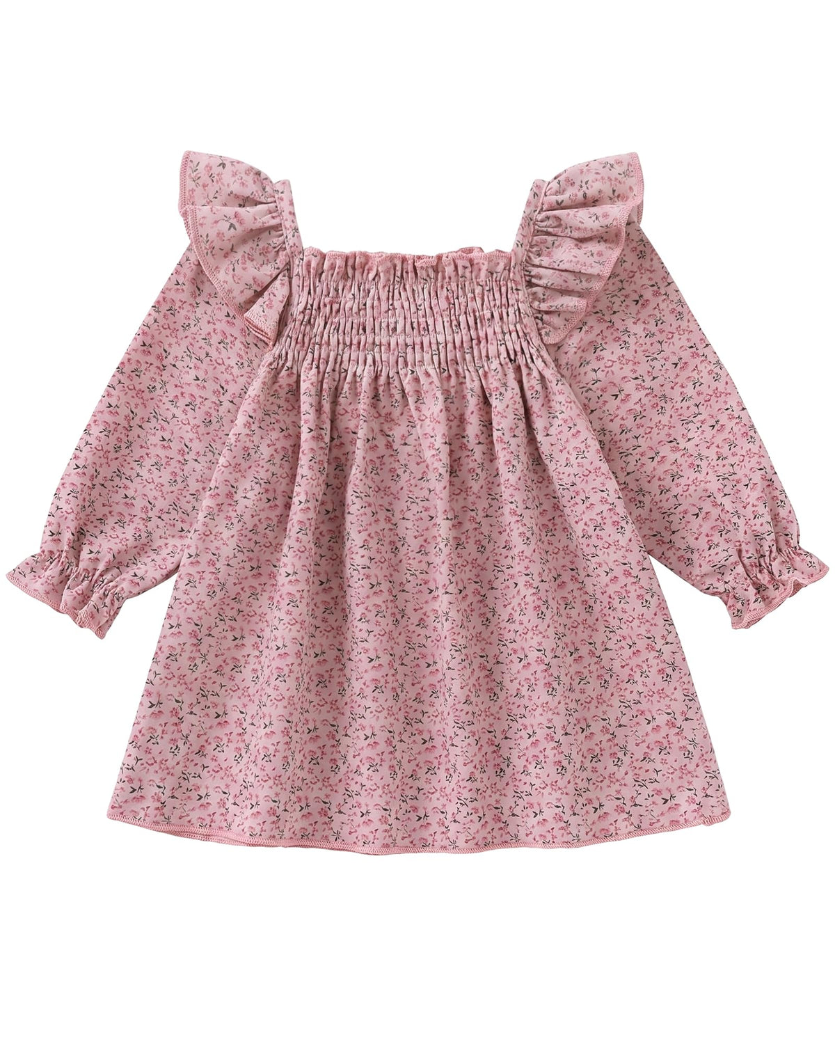 Mioglrie Baby Girl Dress Infant Fall Winter Outfit Long Sleeve Boho Dresses