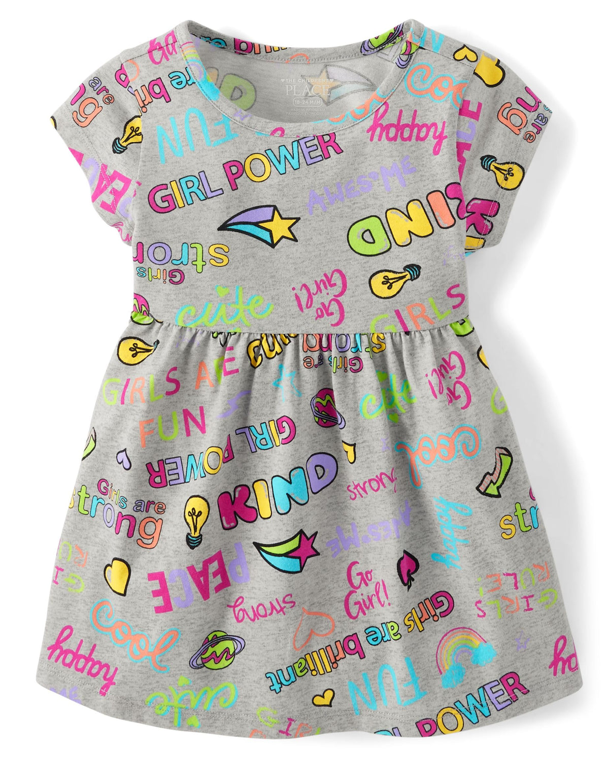 The Children's Place,and Toddler Girls Short Sleeve Fashion Dress
