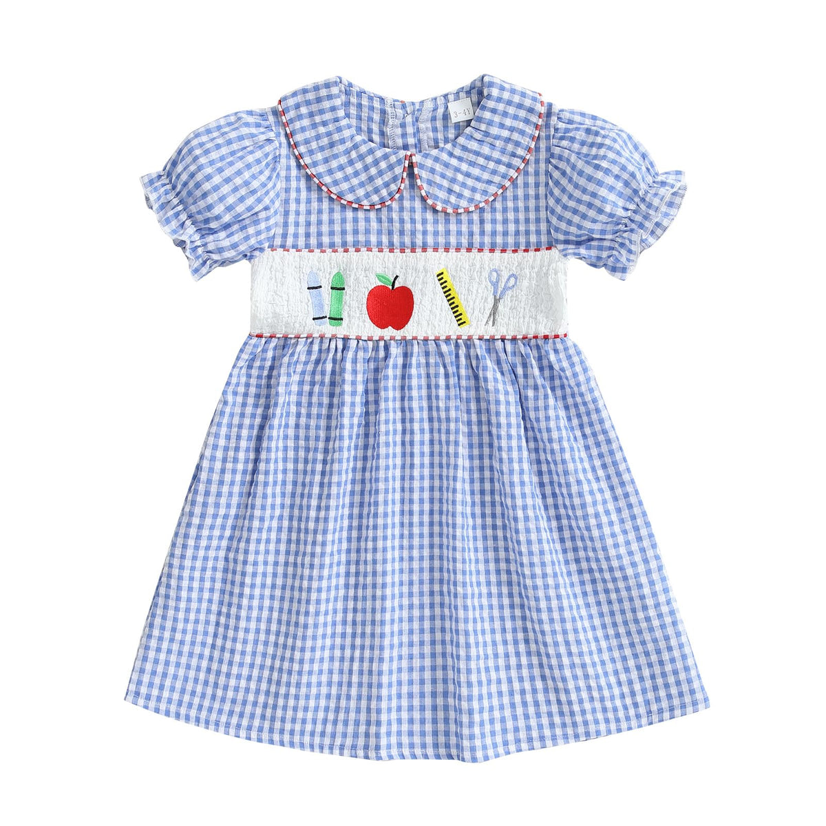 Socutebabe Toddler Girl 100 Days Back to School Clothes Dress Cute Pre Kindergarten Outfits for Girls