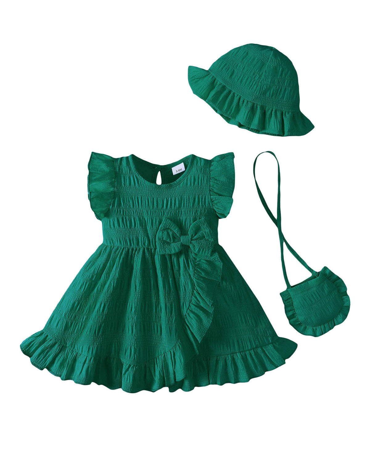 SODLON Baby Girl Dress Infant Girls Summer Dresses Toddler Clothes 3M-4T