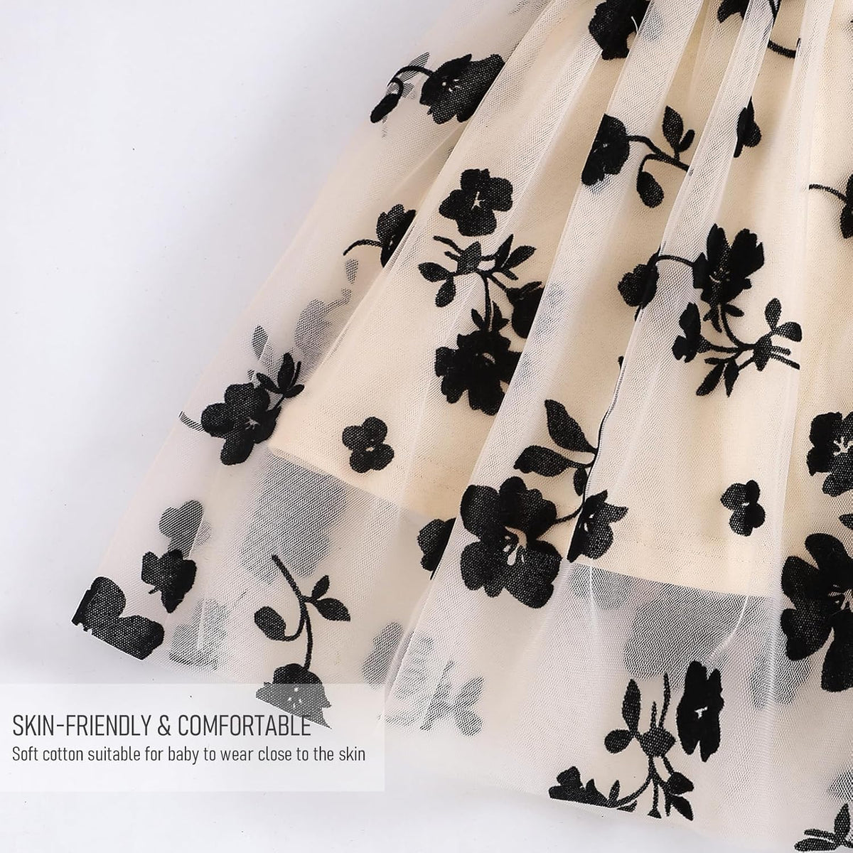 Baby Girl Butterfly Tutu Ruffle Sleeveless Dress 0-24 Months