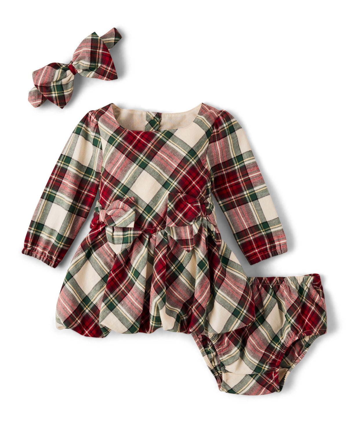 Gymboree Baby-Girls and Newborn Dress with Diaper Cover, 2 Piece Outfit